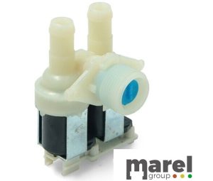 Elettrovalvola doppia lavatrice 2 Vie 90 14Mm Con Morsetto Whirlpool Ignis