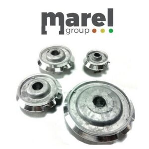 KIT 4 BRUCIATORI CON FORO TERMOCOPPIA   ARISTON INDESIT