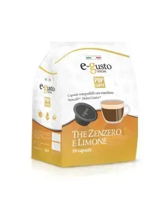 POP CAFFE / THE' ZENZERO E LIMONE 16 CAPSULE