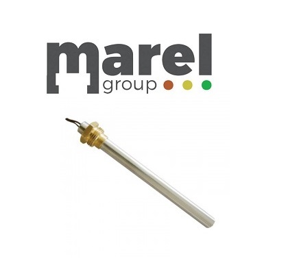 Resistenza accensione per stufe a pellet, con raccordo filettato 3/8" GAS. 250W