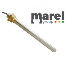 Resistenza accensione per stufe a pellet, con raccordo filettato 3/8" GAS.