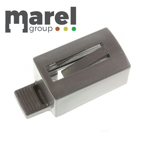 TASTO IN PLASTICA GRIGIO FERMO POSTERIORE CESTO LAVASTOVIGLIE ARISTON